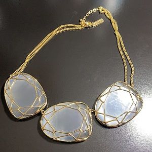 Kenneth Cole Necklace. 3 stones